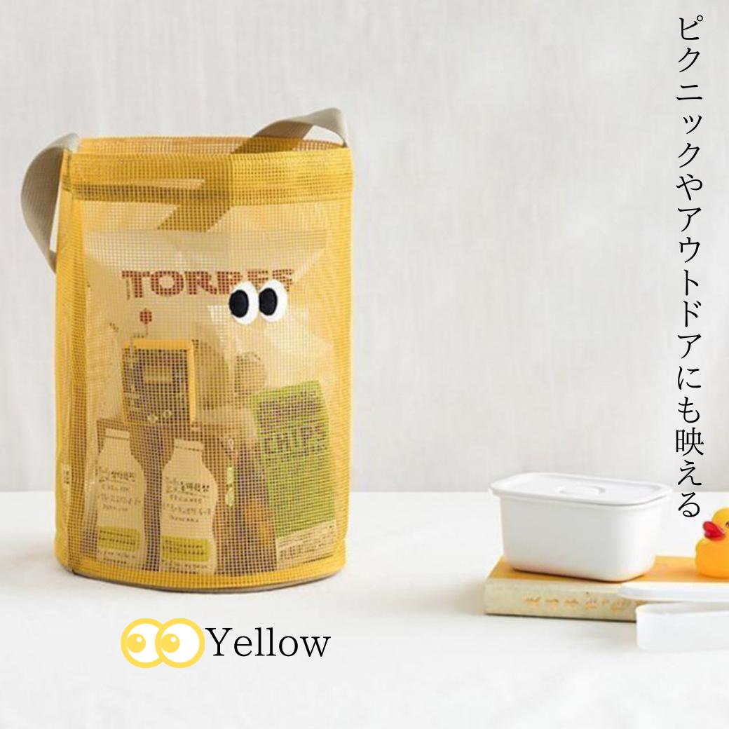 楽天市場】メッシュバッグ(カラーイエロー)(かごバッグ 楽天市場】メッシュバッグ(カラーイエロー)(かごバッグ