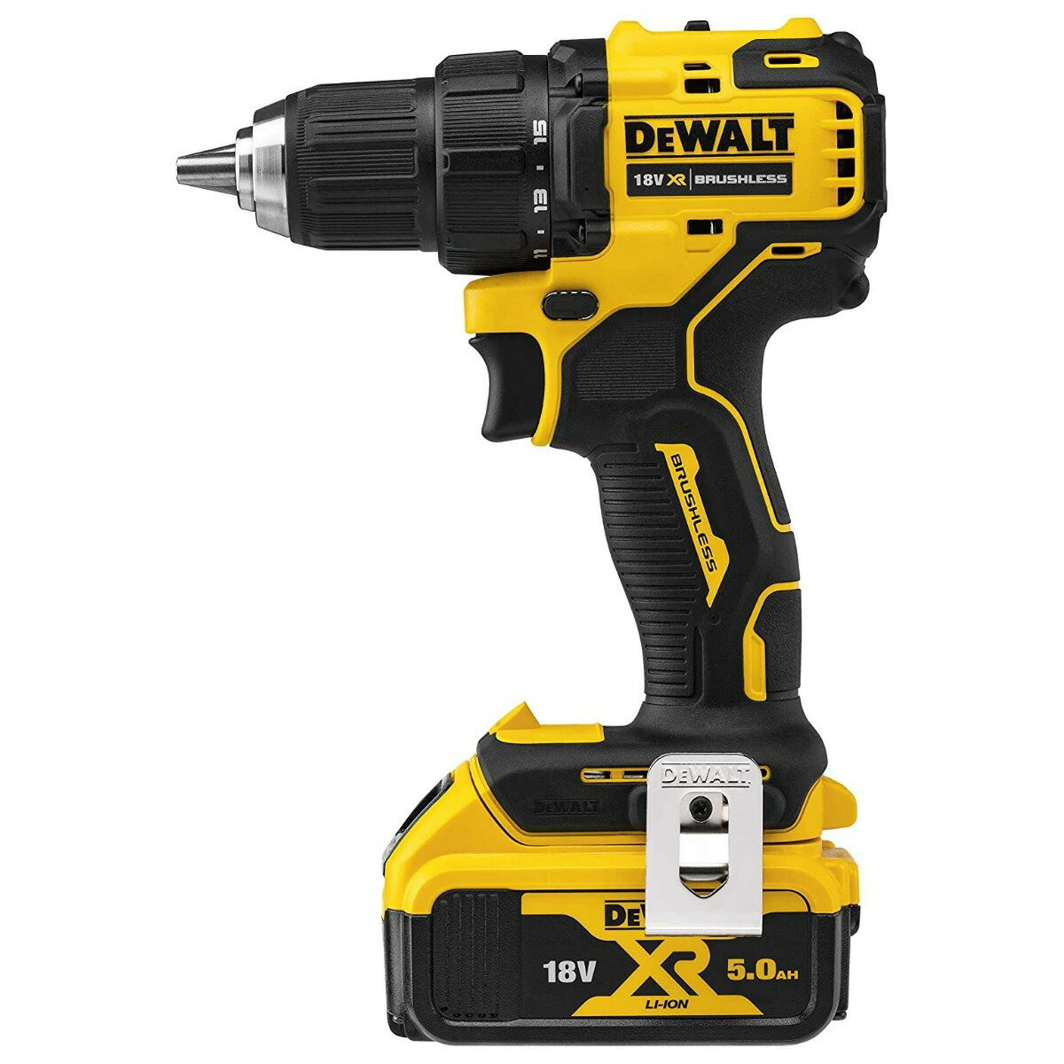 DEWALT 18V XR ブラシレス・ドリルドライバー DCD708P2-JP