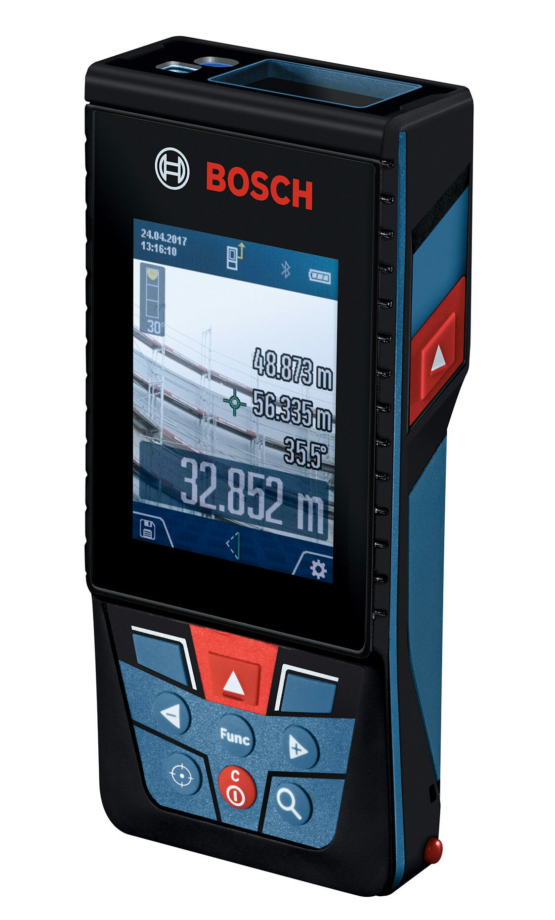 BOSCH　ボッシュデータ転送レーザー距離計GLM150Cj3　スマキョリ今ならエレベーター三脚　1台サービス