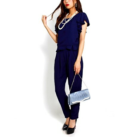 パンツ リラックスタイプ ウェストゴム（ブラック）【1000円ポッキリ】【メール便】【メール便送料無料】のサムネイル