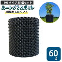 ルートプラスポット 60L 60リットル 鉢 高機能植木鉢 果樹向けポット エアープルーニングコンテナ 栄工業 根巻き防止 空気剪定 高耐久 果樹苗木 ポット 