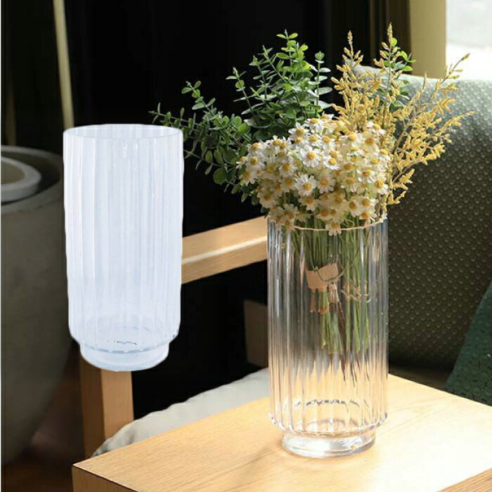 花瓶 花びん 花ビン おしゃれ アンティーク 風 シンプル ガラス製 アデベシュ ティージュ フラワーベース 006 口広 大き目 くすみカラー 透明 クリア ギフト プレゼント 引っ越し祝い 新築祝い フラワーベース 雑貨 ナチュラル インテリア