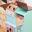 【ete/エテ えて】ヨーロッパのお家をイメージしたタウンチェスト♪子供収納家具 タウンチェスト1番地 【10P09Jan16】 3