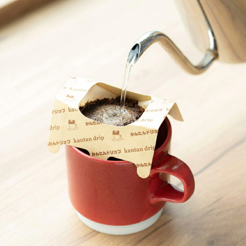 かんたんドリップ カリタ フィルター ペーパーフィルター 1杯用 ろ紙 濾紙 ドリップ ドリッパー コーヒー用品 コーヒー 珈琲 ドリップコーヒー おうちカフェ 簡単ドリップ 1袋（30枚入）Kalita 密封チャック袋 1杯用フィルター 使い捨て 職場 オフィス キャンプ 行楽 cherrybell-10002195 チェリーベル サンプル画像3