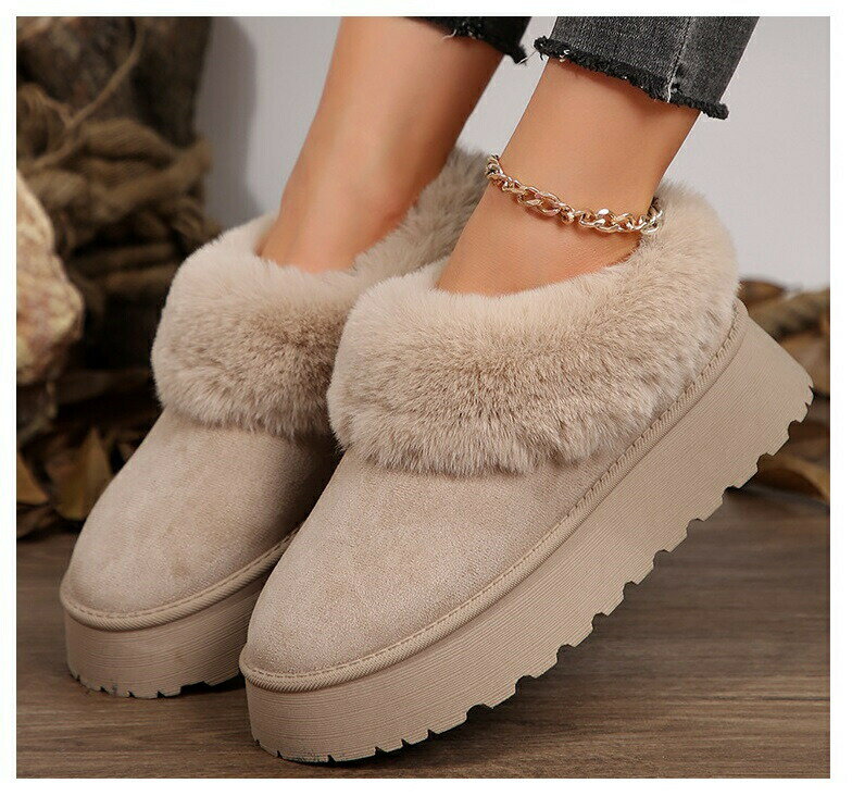 《2足目半額セール中》ムートン風 シューズ レディース スリッパ ブーツ 撥水 ミニ 内ボア ルームシューズ 軽量 滑りにくい 防寒 秋冬 室内 室外 履き