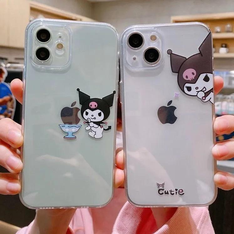 乐天商城 - クロミ スマホケース iPhone17/16/15/14/13/12 全機種対応 シリコン ソフトケース 耐衝撃 レンズ保護 かわいい プレゼント