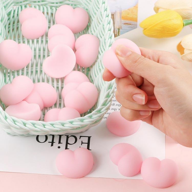 【30個入り】スクイーズ DIY おしり シールに貼る ぷにぷに おしり キャラクター 平成レトロ 立体シール おしりスクイーズ ぷっくり 猫爪 おしり cherrytree-10001501 チェリー樹 サンプル画像3