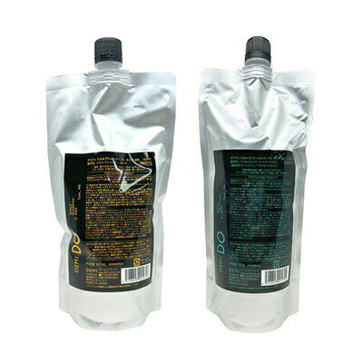 乐天商城 - デミ ドゥ スカルプシャンプー メン タイプ MS 500ml + トリートメント メン タイプ MS 500g レフィル
