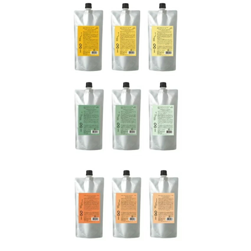 乐天商城 - デミ ドゥ スカルプ シャンプー 500ml + スカルプ トリートメント 500g + ヘアトリートメント 500g 　レフィルセット　選べる