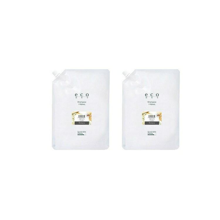 乐天商城 - パイモア eco HBS エコエイチビーエス シャンプー 1700ml 　バニラティー ×2　【2個セット】