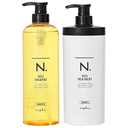 ナプラ N. エヌドット SHEAシャンプー スムース 750ml + SHEAトリートメント スムース 650g ポンプセット