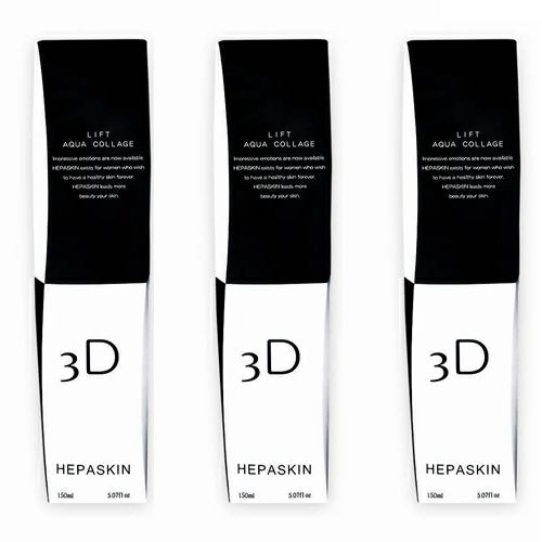 HEPASKIN �إѥ����� ��եȥ�����3D���顼���� 150ml����3��3�ĥ��åȡ�
