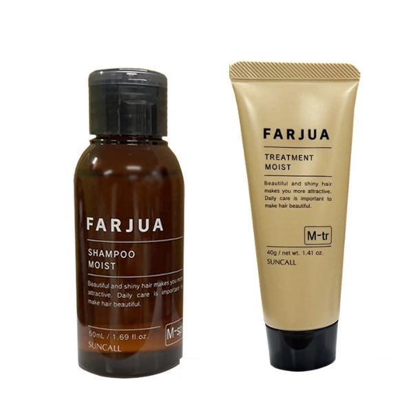 乐天商城 - サンコール ファルジュア シャンプー トリートメント モイスト 50ml+40g　お試し