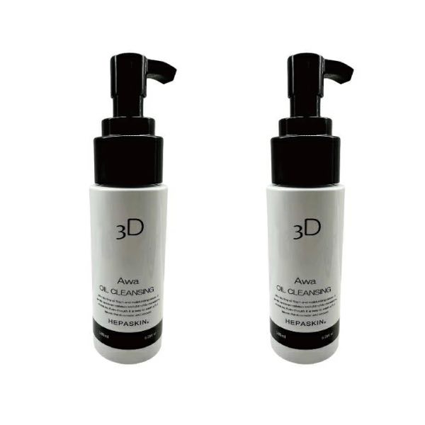 HEPASKIN ヘパスキン　3D泡オイルクレンジング 180mL　×2【2個セット】