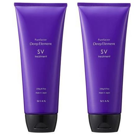 Treatment - ミアンビューティー ピュアファクター ディープエレメント SV トリートメント 230g ×2　パープル【2個セット】
