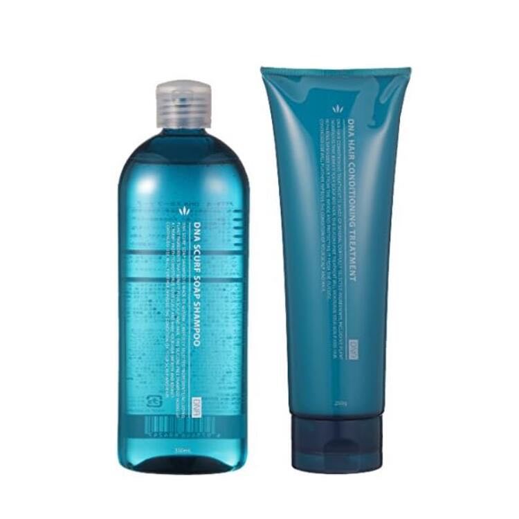 樂天商城 - ハツモール DNA ビューティー スカーフソープ 350mL + トリートメント 250g セット