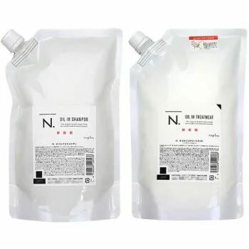 ナプラ N. エヌドット オイルイン シャンプー 750ml + オイルイントリートメント 650g