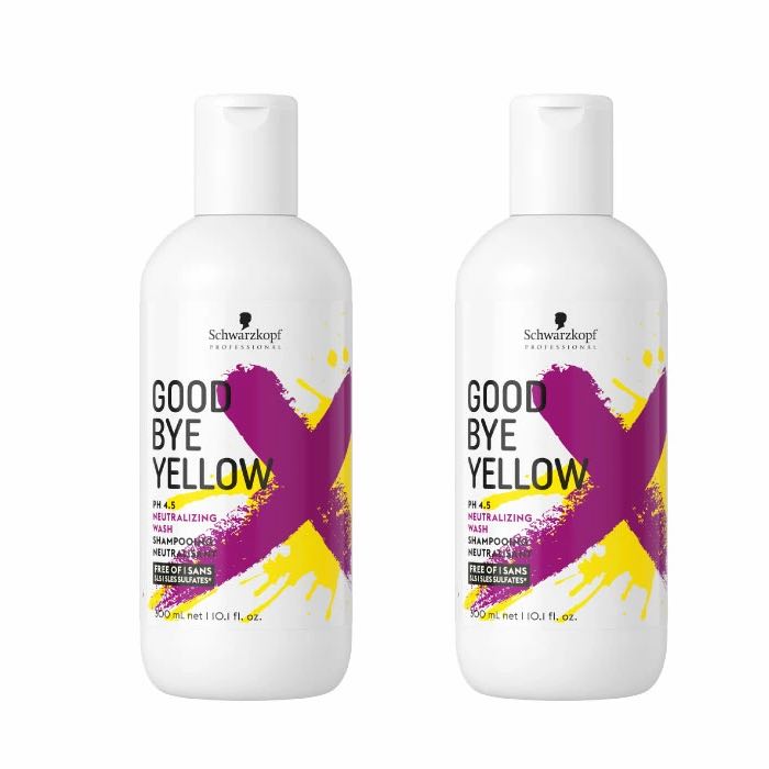 シュワルツコフ グッバイ イエロー カラーシャンプー 310g　×2