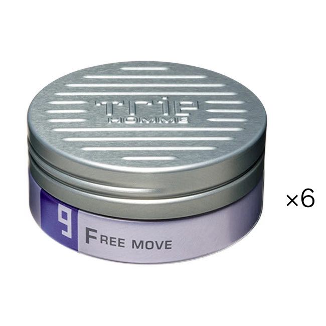 【6個セット】ルベル トリエオム ワックス フリームーブ9 100g ×6