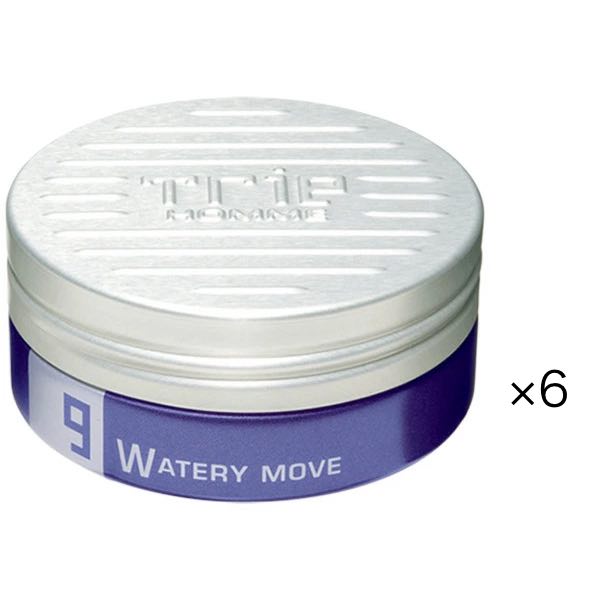【6個セット】ルベル トリエオム ワックス ウォータリームーブ9 100g ×6