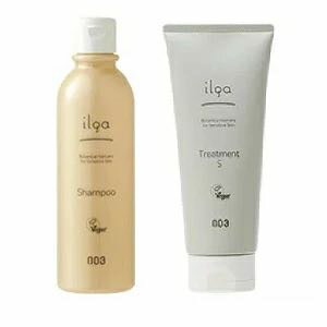 ナンバースリー 003 イルガ 薬用 シャンプー 250ml + トリートメント S 200g