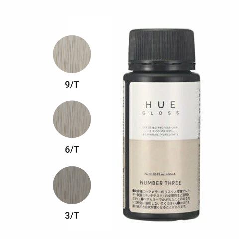 ナンバースリー ヒュウ グロス Titanium チタニウム 60ml　トーン選べる