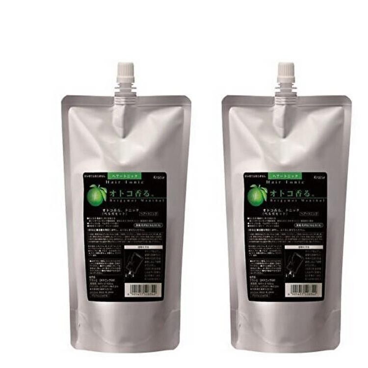 樂天商城 - クラシエ Kracie オトコ香る トニック ベルガモット 500ml 詰替用 ×2