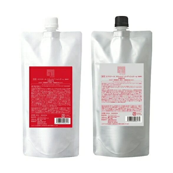 樂天商城 - デミ　エクリナール　スキャルプシャンプー450ml +スキャルプコンディショナー 450g