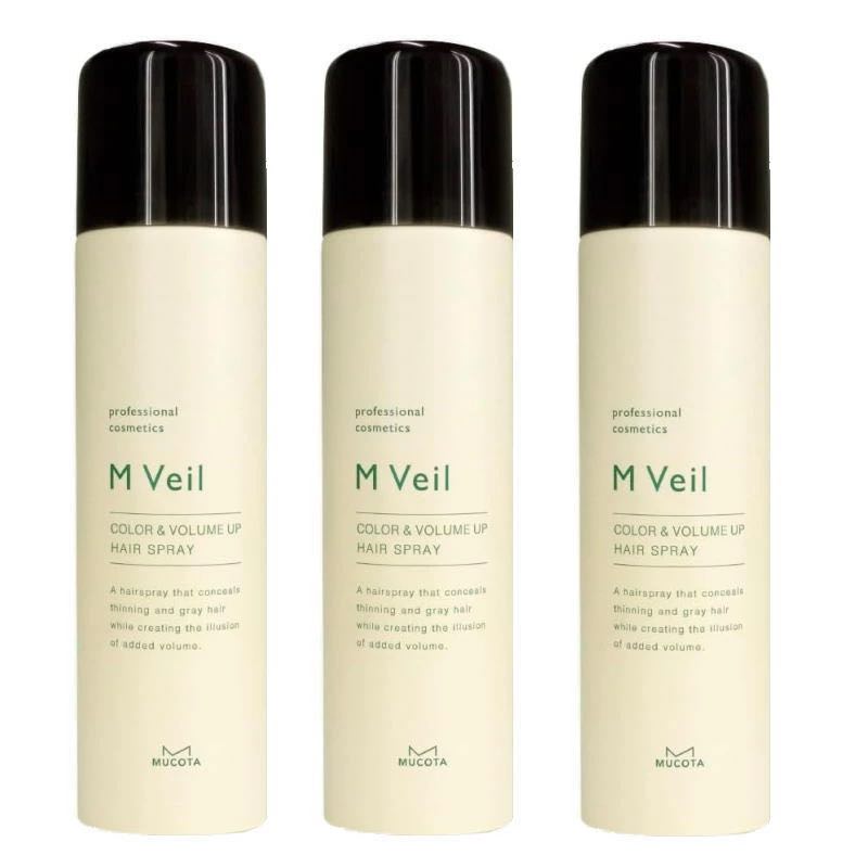 樂天商城 - ムコタ 　M　Veil　Mヴェール カラー&ボリュームアップ ナチュラルブラック　100g ×3
