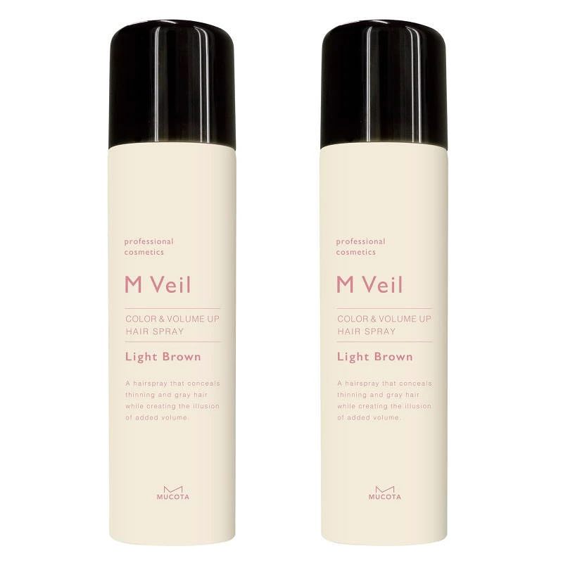 乐天商城 - ムコタ 　M　Veil　Mヴェール カラー&ボリュームアップ ライトブラウン　100g ×2