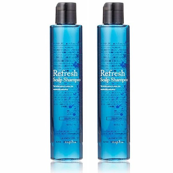 乐天商城 - ナプラ リフレッシュ スキャルプ シャンプー 200ml ×2