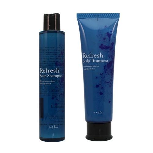 樂天商城 - ナプラ リフレッシュ スキャルプ シャンプー 200ml + ヘアトリートメント 150g