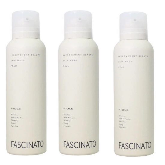 FIOLE フィヨーレ ファシナート スキンウォッシュフォーム 150g 洗顔料 ×3
