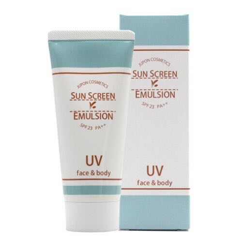面霜 - ジュポン　ナチュラルスウィートクイーン サンスクリーンエマルジョン SPF23・PA++ 60g