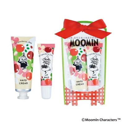 樂天商城 - ムーミン リップ&ハンドケアセット こけもものジャム