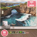 500円OFFクーポン タペストリー 風景写真タペストリー 秋のタペストリー カエデの葉 リラックス 緑 森林 落ち葉 リビングルーム ストリーム 多機能壁掛け...