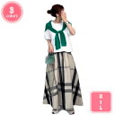 800円OFFクーポン 脚長効果 チェックスカート スリム スカート 春夏 着回し 足長 体型隠し チェック柄 レディース ロングスカート マキシスカート 着やせ きれいめ ボトムス レジャー 春秋 ビジネス 黒 ブラック オフィス ウエストゴム YJSO