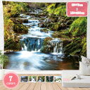 500円OFFクーポン タペストリー 壁掛け 風景 木漏れ日の森 梦幻自然撮影用 背景 間仕切りカーテン おしゃれ インテリア雑貨 ポスター 南国風情 ハワイ風...