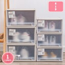 シューズボックス シューズケース 靴収納ボックス 玄関収納 クリア 外置き 防水 折りたたみ 2個セット 組み立て式 スニーカーボックス プラスチック 化粧品収...