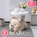 2000円OFFクーポン サイドテーブル おしゃれ アニマル 動物 ソファ横 5種類 インテリア 置物 雑貨 ポップ リアル かわいい 高さ40-43cm ガーデンオーナメント プレゼント シロクマ クマさん かわいい インテリア雑貨 プレゼント 贈り物 新築祝い YJSO