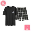 777円OFFクーポン 綿 パジャマ メンズ 夏 半袖シャツ ポケット付き ハーフパンツ 上下セット 父の日ギフト ルームウエア 部屋着 上下組 半袖紳士パジャ...