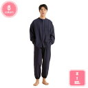 800円OFFクーポン メンズ パジャマ 冬 あたたか 前開き 襟なし 綿 綿100 ストレッチ ギフト プレゼント 秋 ルームウェア 部屋着 男性 長袖入院用...