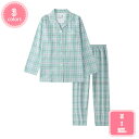 777円OFFクーポン パジャマ レディース 長袖 綿 肌に優しい 前開き 上下セット 長ズボン 春 秋 ルームウェア 部屋着 吸湿 保温 プレゼント用 部屋着...