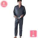 1000円OFFクーポン メンズ レディース 長袖 上下セット ネイビー 寝間着 ルームウェア 部屋着 父の日 敬老の日おしゃれ ギフト 春秋冬用 部屋着 寝間...
