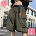 1000円OFFクーポン カーゴパンツ メンズ ハーフパンツ ゆったり カーゴショートパンツ 多ポケット ズボン 綿 夏 短パン 半ズボン 5分丈 トレッキング 作業着 ミリタリーパンツ カーゴショーツ 大きいサイズ 綿 おしゃれ カーゴパンツ ハーフ YJSO