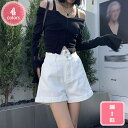 777円OFFクーポン デニムショートパンツ ショーパン 短パン ハーフパンツ キュロットパンツ ショートデニム ストレッチ ハイウエスト ウォッシュ加工 ゆったり Aライン ショート丈 短パン 夏 無地 ショーパン 大きいサイズ レディース YJSO