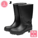 300円OFFクーポン レインブーツ メンズ 長靴 黒 ブラック 完全防水 雨の日 おしゃれ シンプル ロングレインブーツ 冬雪 台風 梅雨 大雨対策 滑らない...