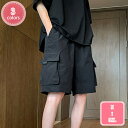 半ズボン パンツ メンズ カジュアル コットン カーゴパンツ ハーフパンツ 五分丈 短パン 半パンツ ショートパンツ ウエストゴム スポーツ トレッキング 砂浜 無地 通気 アウトドア カーゴ 作業着 アウトドア 春夏 無地 夏 YJSO