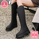 500円OFFクーポン 雨 ロング ブーツ レイン 長靴 レディース レインシューズ バックル 防水シューズ レインブーツ シンプル オシャレ 完全防水 カジュ...