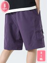 1000円OFFクーポン ショーツ メンズ 膝丈 短め 速乾 無地 ショートパンツ イージーパンツ サーフショーツ カジュアル 春 夏 YJSO